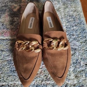 8.5 Steve Madden Flourish Cognac Loafers
